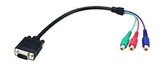 BLACK BOX ADAPTER CABLE VGA TO  COMPONENT, 40CM