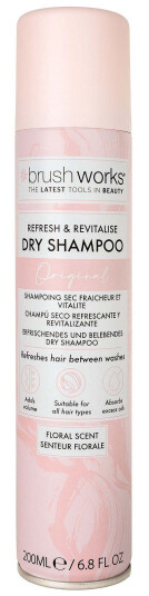 Brushworks 200 ml Tørrsjampo for Tørt Hår med Blomsterduft Brushworks 200 ml Tørrsjampo for Tørt Hår med Blomsterduft