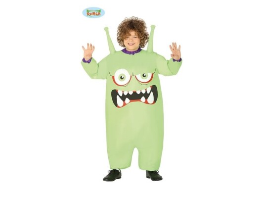 Fiesta Oppusteligt Alien Monster Kostume