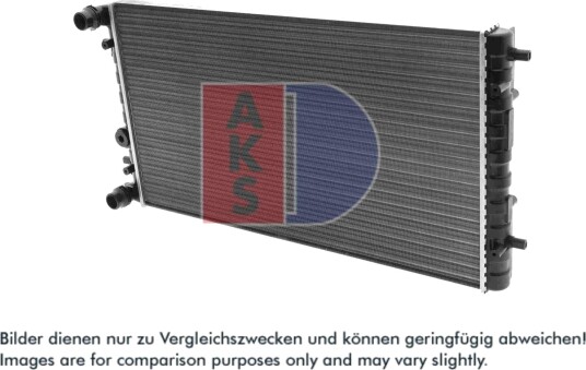 AKS DASIS 040010N Radiator motorkjøling