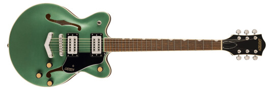 Gretsch G2655 Streamliner Center Block Jr. DC V-Stoptail LF Steel Olive Gretsch G2655 Streamliner Center Block Jr. DC V-Stoptail LF Steel Olive