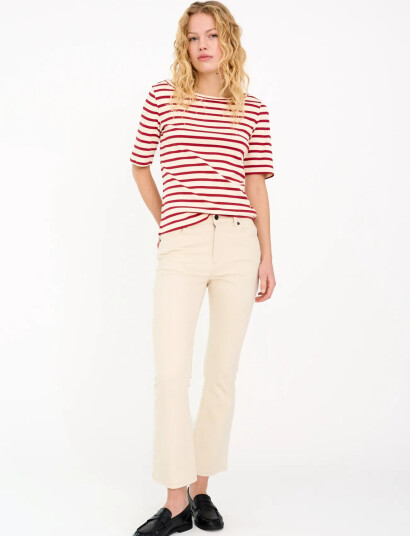 IVY Copenhagen Ivy Johanna Kick Flare Jeans Wash E Beige 30 x 28