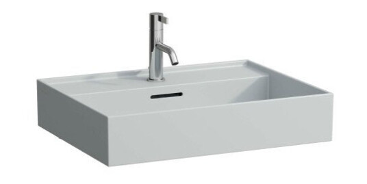 Kartell Laufen servant, 60x46 cm, matt grå Kartell Laufen servant, 60x46 cm, matt grå