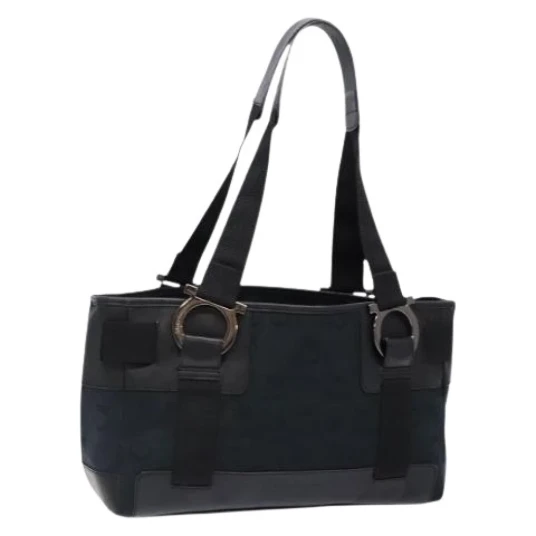 Salvatore Ferragamo Dame Svart