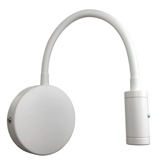 Nordesign Flexi vegglampe 3W Dimbar - Hvit