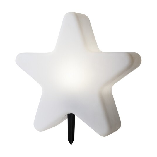 STAR TRADING 803-95 STAR DEKORATIVT LYS, HVIT
