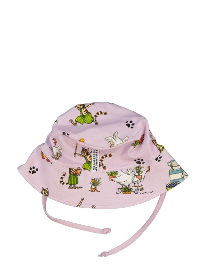Geggamoja Pettson & Findus Sunny Hat - Purple - 10M/2Y Geggamoja Pettson & Findus Sunny Hat - Purple - 10M/2Y