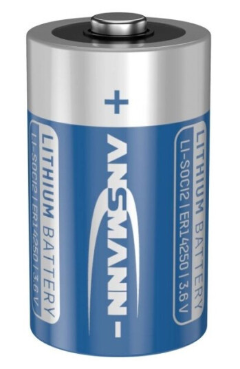Ansmann ER14250 Lithium 1/2 AA Spesialbatteri 3,6V 1200mAh