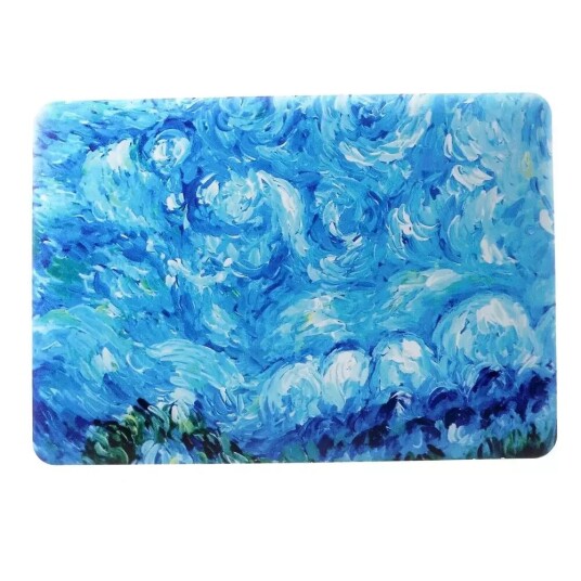 INCOVER MacBook Air 11 Hard Case Deksel Deksel - Blått Maleri INCOVER MacBook Air 11 Hard Case Deksel Deksel - Blått Maleri