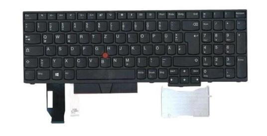 Lenovo Lite-On - Brbart tastatur - til utskifting - Tysk - Svart