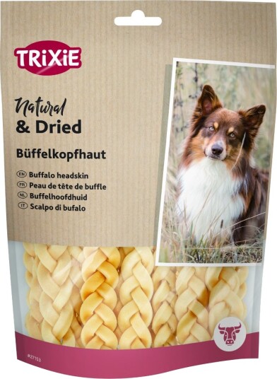 Trixie bøffelskinn - 12 cm (6 x 200 g)