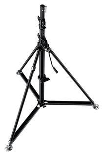 MANFROTTO Lysstativ 387XBU Stål Super Wind-Up Svart