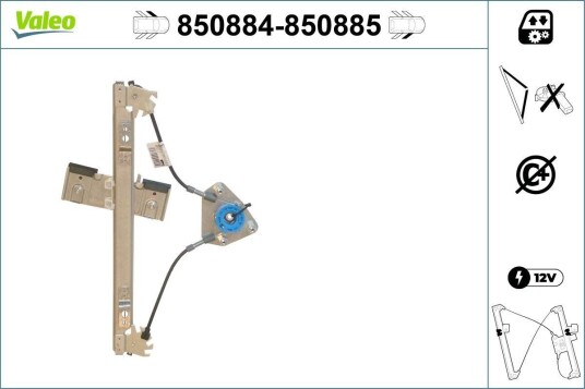 Vindusheis VALEO 850884