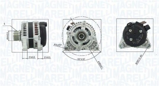 Dynamo MAGNETI MARELLI 063736372010