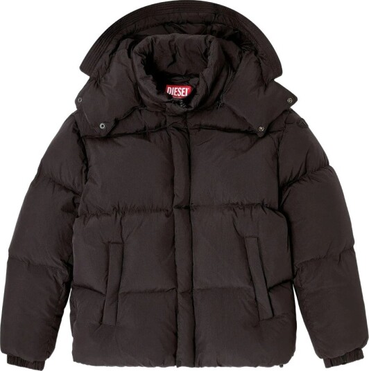 Diesel, Herre, Jakker, Svart, XL,