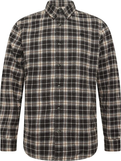 Timberland Flannel Check Shirt (Regular) - VNTG BLACK YD - S