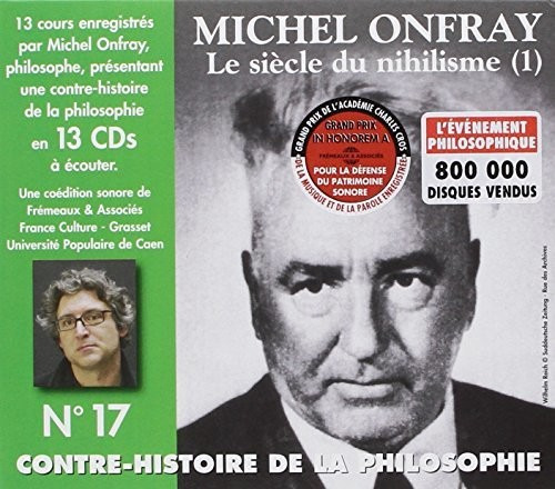 Michel Onfray V17: Contre Histoire Philosophie CD