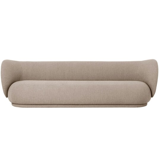 Ferm Living Rico Boucle 4 Seter Sofa Sand