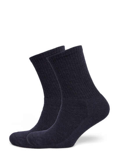 Alpacasocks&Co Merino Casual 2-Pack - Navy - 36-39