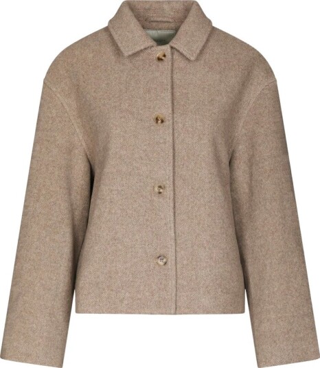 Neo Noir Dame Jakker Beige S,