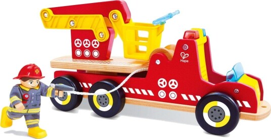 Hape Hape Fire Truck With Sound Red ONE SIZE