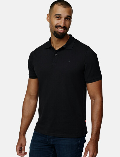 Danish Endurance Men"s Polo Shirt - Black - XL
