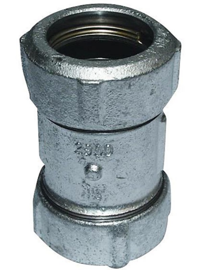 +GF+ Primofit compression coupling 1 1/4""x32 mm for steel pipe to PE pipe +GF+ Primofit compression coupling 1 1/4""x32 mm for steel pipe to PE pipe