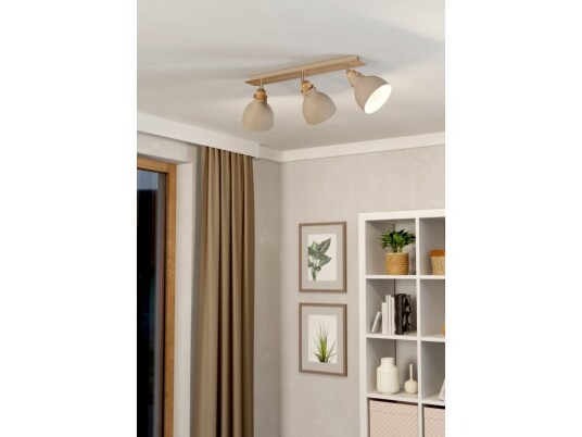 Eglo Arrecife Spotskinne 3Xe27 Sand/Natur