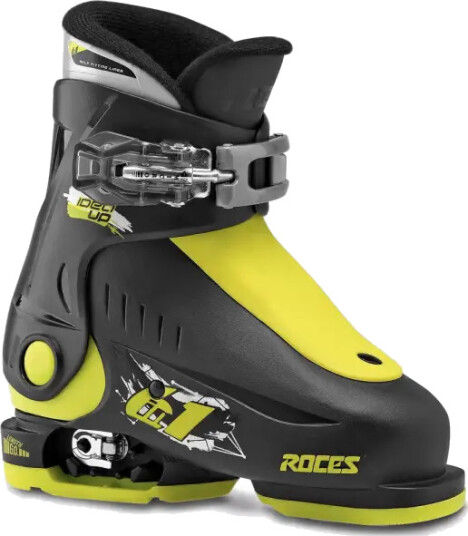 Roces Skistøvler Roces Idea Up Svart Og Lime Junior 450490 18 25-29