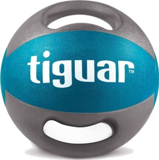 Tiguar Medisinball Med Håndtak Blå 6 Kg Ti Plu006