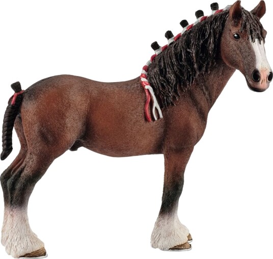 Schleich Clydesdale Gelding 13808 Schleich Onesize Lekedyr Brun