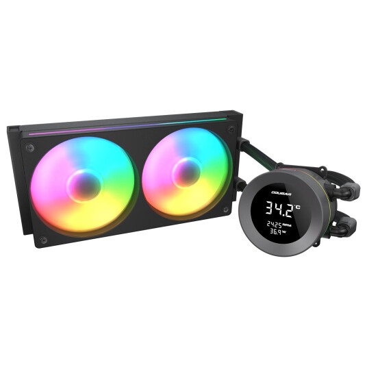 COUGAR Poseidon Vistek 240 ARGB Black CGR PSDVARGB B 240 COUGAR Poseidon Vistek 240 ARGB Black CGR PSDVARGB B 240