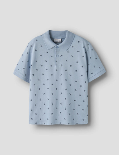 Name It Nkmvolo Ss Nreg Polo Blue 134 140