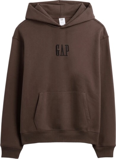 GAP Adult Vintage Soft Oversized Gap Mini Logo Hoodie Brown M GAP Adult Vintage Soft Oversized Gap Mini Logo Hoodie Brown M