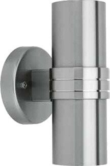 Brilliant Hanni Utendørs Veggbelysning Rustfritt Stål Glass Stål Ip44 Hage Terrasse I Brilliant Hanni Utendørs Veggbelysning Rustfritt Stål Glass Stål Ip44 Hage Terrasse I