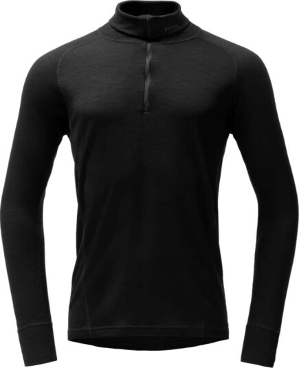 Devold Duo Active Merino 205 Zip Neck Herre Black L