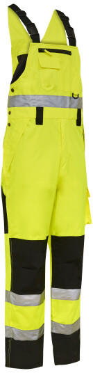 Elka Synlighetsarbeidsdress 089900r Gul/svart Str. XL