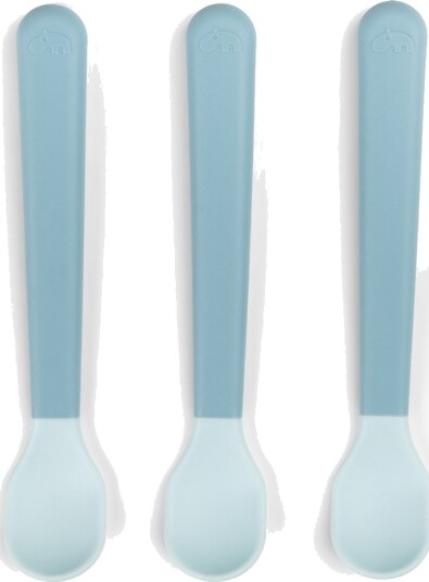 Done by Deer™ babyskje Foodie Easy grip 3-pk blå