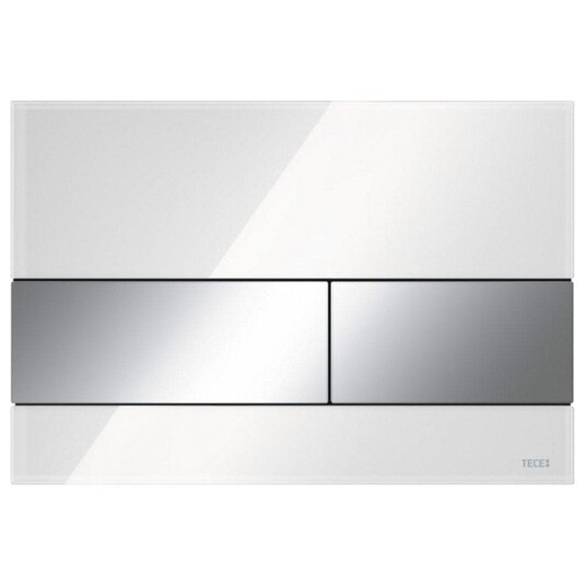 Tece Tecesquare Glass Hvit / Krom