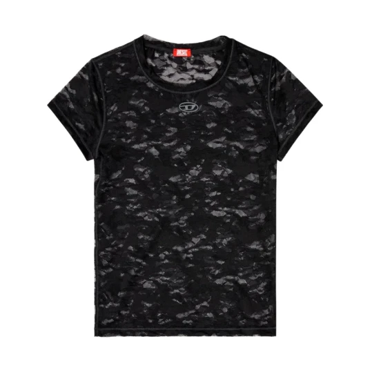 Diesel Dame Topper Svart M Diesel Dame Topper Svart M