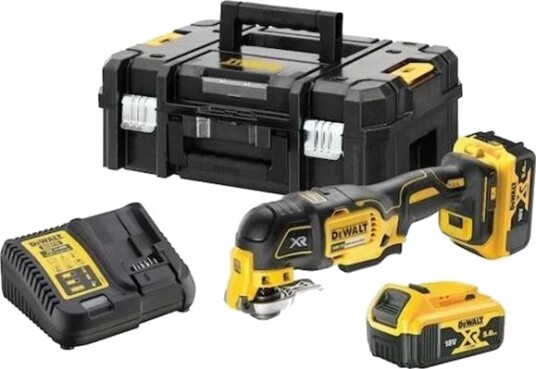 Dewalt DCS356P2 18V XR Multiverktøy med 2x5Ah Batterier og RPM-funksjon Dewalt DCS356P2 18V XR Multiverktøy med 2x5Ah Batterier og RPM-funksjon