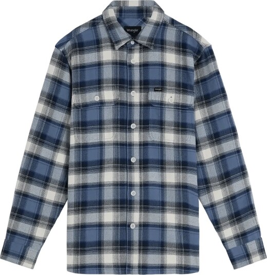 Wrangler Western Utility Shirt Blue S