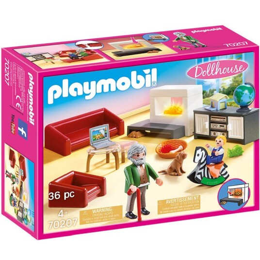 Playmobil Dollhouse Lun Stue 70207