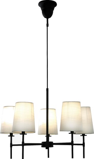 Aneta Lighting Pendellampe Verbier Svart Takpendler