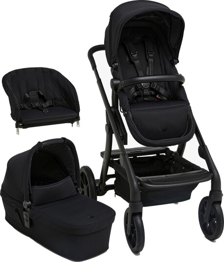 Beemoo Pro Max Duovogn inkl. Toddler seat Coffee Black Beemoo Pro Max Duovogn inkl. Toddler seat Coffee Black