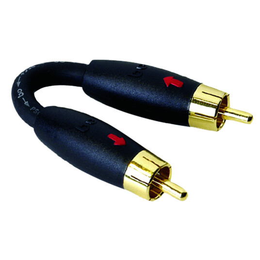 AudioQuest PreAmp Jumpers Signalkabel Sort