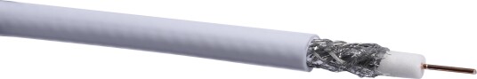 Gelia 40044365 Antennekabel hvit koaksial 300 m Stikkontakter & kabler