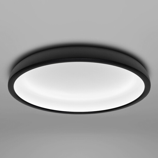 Stilnovo Reflexio LED taklampe Ø 46 cm svart Entré 9.7 Svart