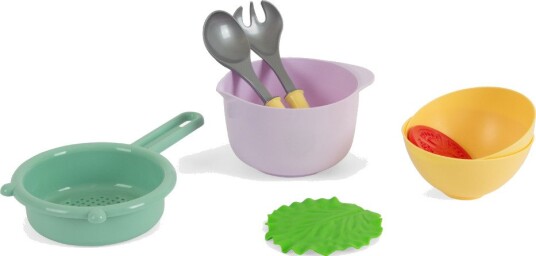 Dantoy Salad Set In Gift Box GREEN LIGHT GREEN LIGHT PURPLE LIGHT YELLOW RED SILVER One Size Dantoy Salad Set In Gift Box GREEN LIGHT GREEN LIGHT PURPLE LIGHT YELLOW RED SILVER One Size