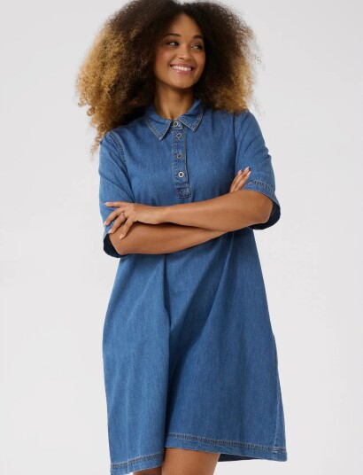Culture Cuwinnie Arpa Dress Blue XS Culture Cuwinnie Arpa Dress Blue XS